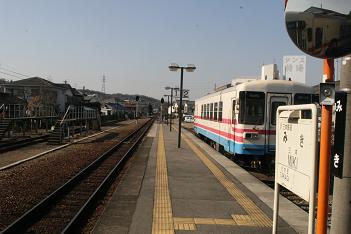 三木鉄道三木線@三木駅